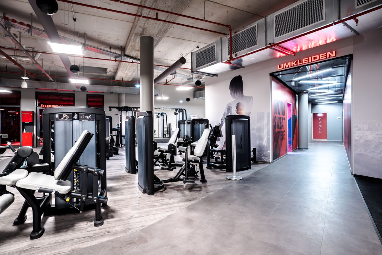 Impression aus dem CrunchFit Studio Lichtenberg
