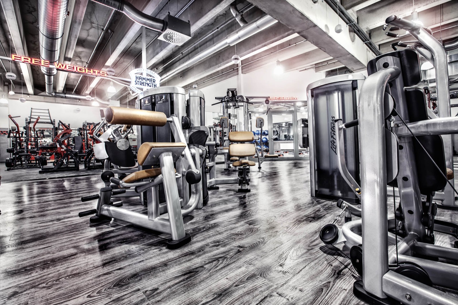 Impression aus dem CrunchFit Studio Garstedt